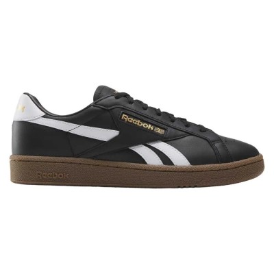 маратонки,мъжки,маратонки,reebok,club,c,grounds,uk,trainers,black,white,gum,(black)