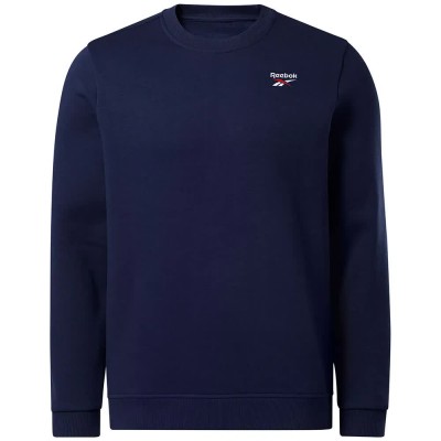 блуза,мъжки,пуловери,reebok,identity,small,logo,sweatshirt,blue