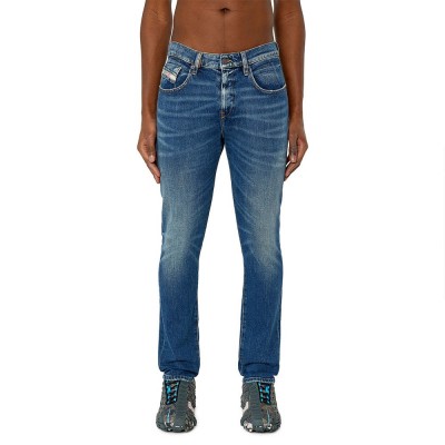 дънки,мъжки,панталони,diesel,007l1,2019,strukt,jeans,blue