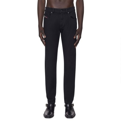 дънки,мъжки,панталони,diesel,069yp,2019,strukt,jeans,black