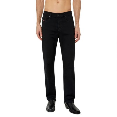 дънки,мъжки,панталони,diesel,069yp,2020,viker,jeans,black,(black,denim)