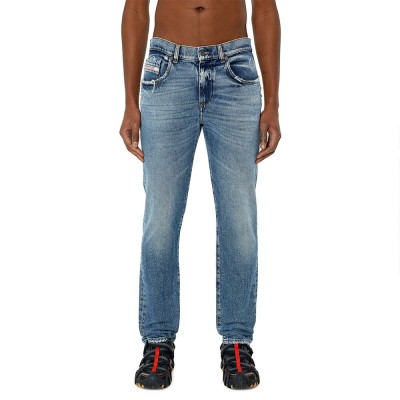 дънки,мъжки,панталони,diesel,09f16,2019,strukt,jeans,blue