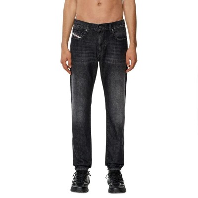 дънки,мъжки,панталони,diesel,09f75,2019,strukt,jeans,black,(black,denim)