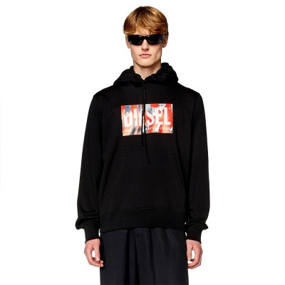 суичър,мъжки,пуловери,diesel,ginn,l4,hoodie,black