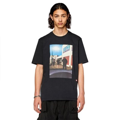 тениска,мъжки,тениски,diesel,just,l9,short,sleeve,t,shirt,black