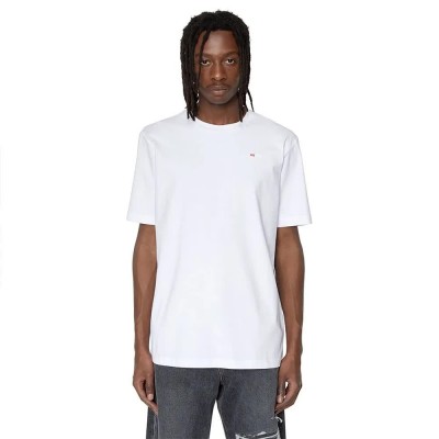 тениска,мъжки,тениски,diesel,just,microdiv,short,sleeve,t,shirt,white