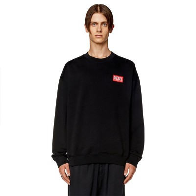 блуза,мъжки,пуловери,diesel,nlabel,l1,sweatshirt,black