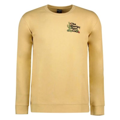 блуза,мъжки,пуловери,hurley,baja,sweater,beige,(maple,cream)