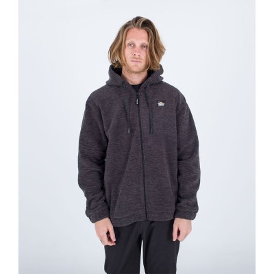 блуза,мъжки,пуловери,hurley,canyon,burrito,full,zip,sweatshirt,grey