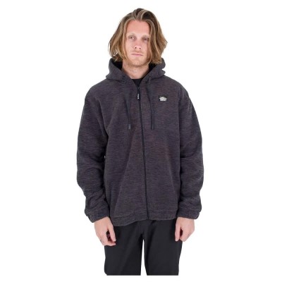 блуза,мъжки,пуловери,hurley,canyon,burrito,full,zip,sweatshirt,grey,(dk,stone,grey)