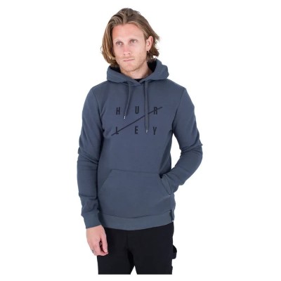 суичър,мъжки,пуловери,hurley,m,slash,hoodie,grey