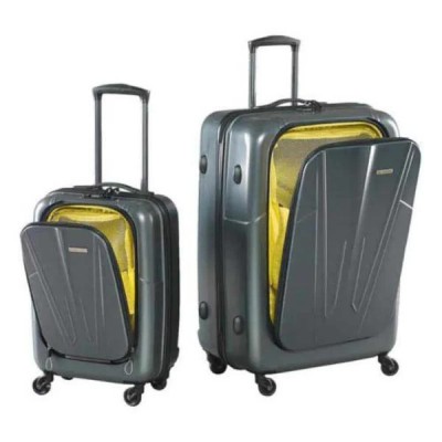 куфари,caribee,concourse,luggage,70l,trolley,bag,2,units,grey,(graphite)