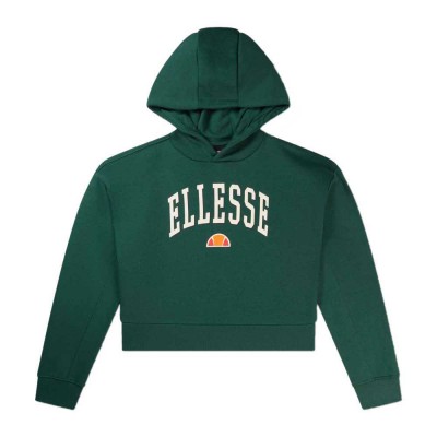 суичър,детски,блузи,ellesse,lacase,crop,hoodie,green