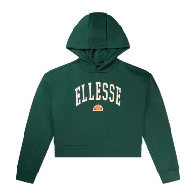 суичър,детски,блузи,ellesse,lacase,crop,hoodie,green,(dark,green)