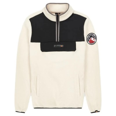 блуза,мъжки,пуловери,ellesse,zinco,half,zip,sweatshirt,beige