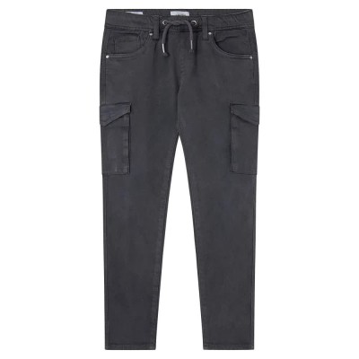панталони,детски,панталони,pepe,jeans,chase,cargo,pants,black