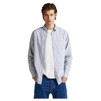риза,с,дълъг,ръкав,мъжки,ризи,pepe,jeans,cosby,long,sleeve,shirt,blue,(dulwich)