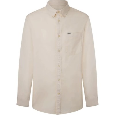риза,с,дълъг,ръкав,мъжки,ризи,pepe,jeans,crail,long,sleeve,shirt,beige,(ivory)