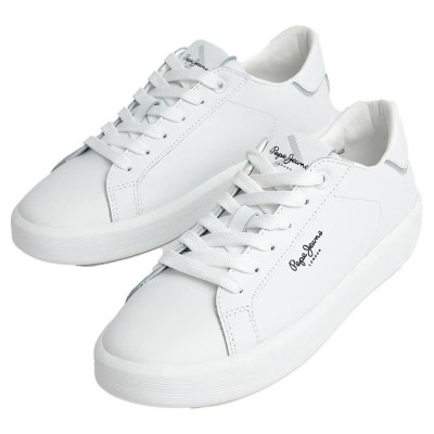маратонки,дамски,маратонки,pepe,jeans,dobbie,bass,trainers,white,(white)