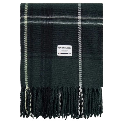 шал,ръкавици,шапки,и,шалове,pepe,jeans,gus,scarf,green
