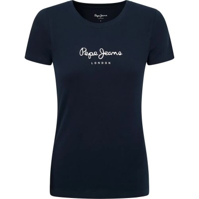 тениска,мъжки,тениски,дамски,тениски,pepe,jeans,new,virginia,short,sleeve,t,shirt,blue,(dulwich)