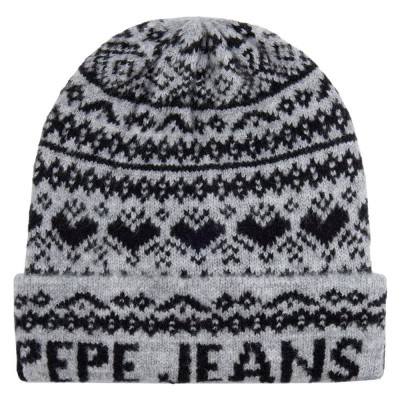 шапка,всички,шапки,pepe,jeans,therese,beanie,grey,(multi)
