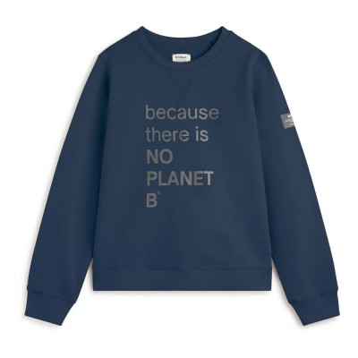 блуза,дамски,блузи,ecoalf,dublinalf,sweatshirt,blue