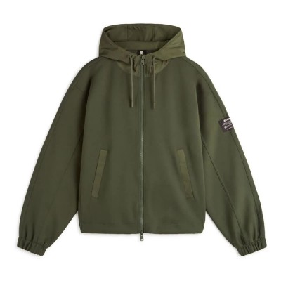 блуза,дамски,блузи,ecoalf,kametalf,sweatshirt,green,(forest,night)