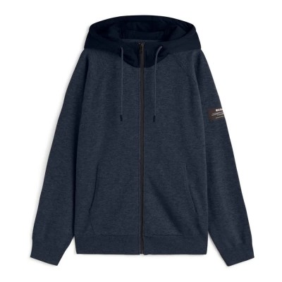 блуза,мъжки,пуловери,ecoalf,peralalf,full,zip,sweatshirt,blue