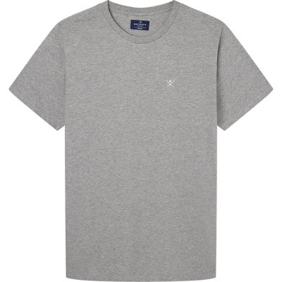 мъжко,бельо,hackett,classic,short,sleeve,base,layer,marl,grey,(grey)