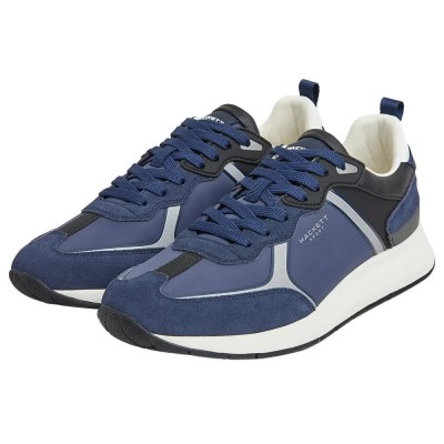 маратонки,мъжки,маратонки,hackett,h,runner,phil,trainers,navy,(blue)