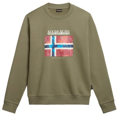 блуза,мъжки,пуловери,napapijri,b,guiro,1,sweatshirt,green,(green,lichen)