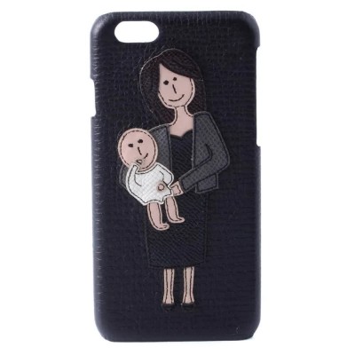 други,аксесоари,dolce,&,gabbana,iphone,6,6s,phone,case,black,(black,white)