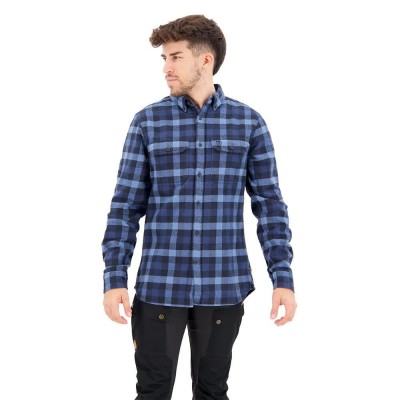 риза,с,дълъг,ръкав,мъжки,ризи,fjällräven,skog,long,sleeve,shirt,indigo,blue,dark,navy