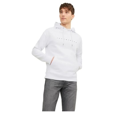 суичър,мъжки,пуловери,jack,&,jones,star,hoodie,white