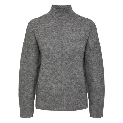 блуза,дамски,пуловери,дамски,плетени,дрехи,yas,balis,sweater,grey