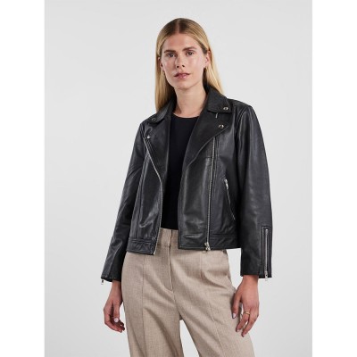 яке,дамски,якета,и,палта,yas,phil,leather,jacket,black
