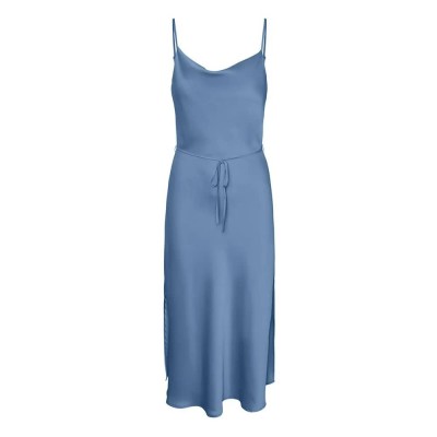 рокля,дамски,поли,и,рокли,yas,thea,sleeveless,long,dress,ashleigh,blue,(blue)