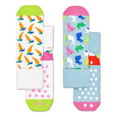 чорапи,детски,чорапи,happy,socks,bunny,socks,2,units,multicolor,(multicolor)