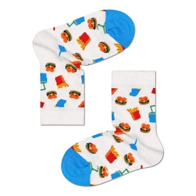 чорапи,детски,чорапи,happy,socks,hs179,b,hamburger,socks,multicolor