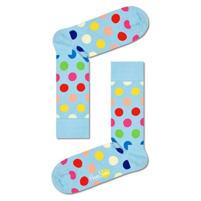 чорапи,мъжки,чорапи,happy,socks,hs516,r,big,dot,socks,multicolor,(blue)