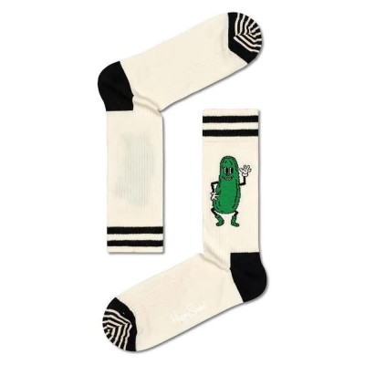 чорапи,мъжки,чорапи,happy,socks,pickles,socks,beige,(multicolor)