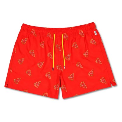 бански,гащета,детски,бански,костюми,happy,socks,pizza,slice,swimming,boxer,orange