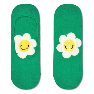 чорапи,мъжки,чорапи,happy,socks,smiley,daisy,liner,socks,multicolor,(green)