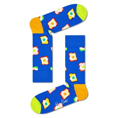 чорапи,мъжки,чорапи,happy,socks,toast,socks,blue,(multicolor)