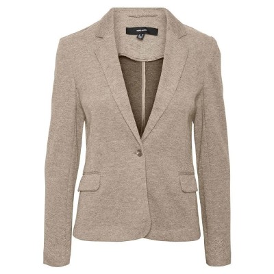 сако,дамски,сака,vero,moda,julia,blazer,beige,(silver,mink,detail,melange)