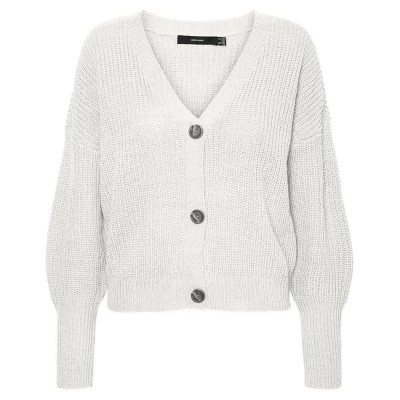 жилетка,дамски,пуловери,дамски,плетени,дрехи,vero,moda,lea,cardigan,cloud,dancer,(white)