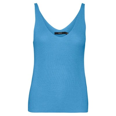 тениска,дамски,тениски,vero,moda,newlex,sleeveless,t,shirt,bonnie,blue,(blue)