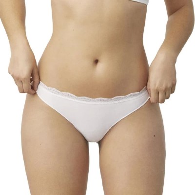 дамско,бельо,дамски,бикини,и,танкини,ysabel,mora,thong,cotton,with,lace,panties,white,(white)