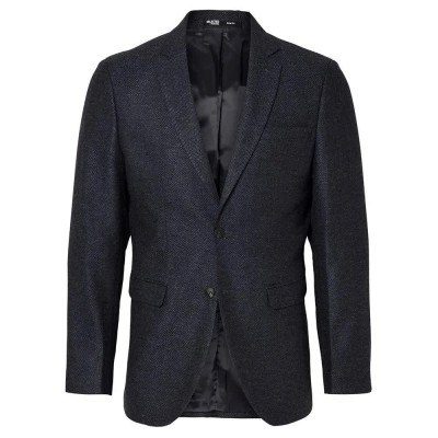 сако,мъжки,сака,selected,slim,isac,blazer,blue